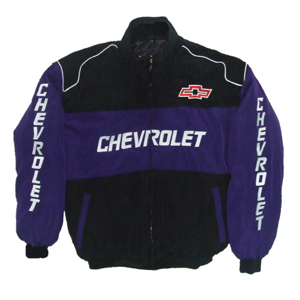 Chevrolet Racing Jacket Black & Purple