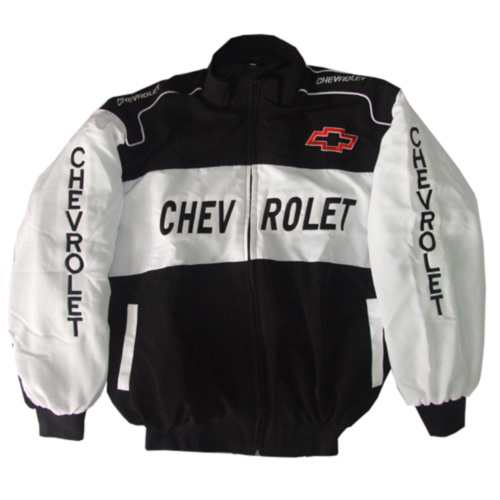 Chevrolet Racing Jacket Black & White