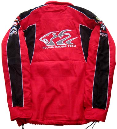 Holden WRC Jacket Red and Black Trim