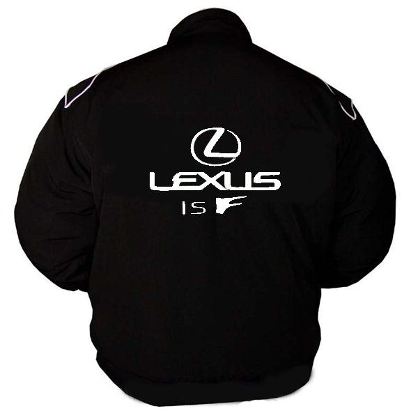 Race Car Jackets. Lexus IS F Racing Jacket Black