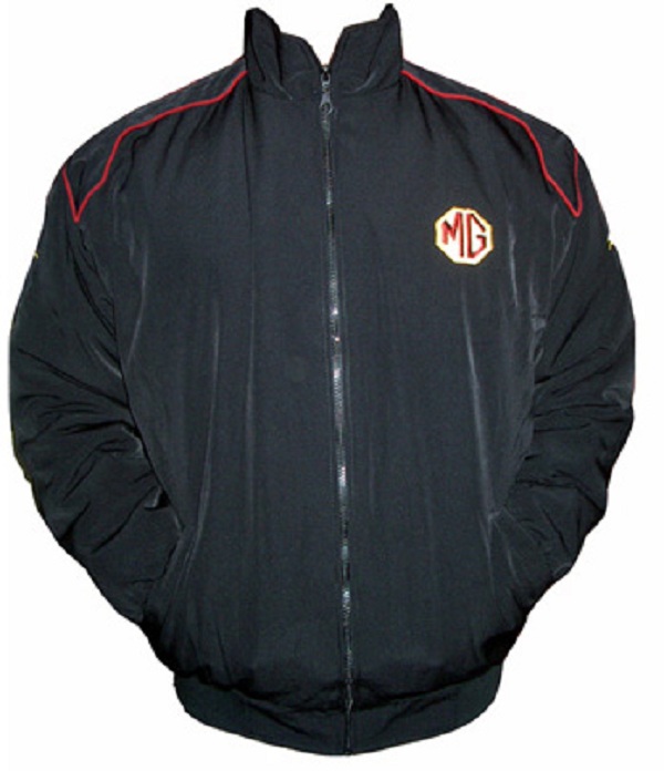 Race Car Jackets. MG Racing Jacket Black