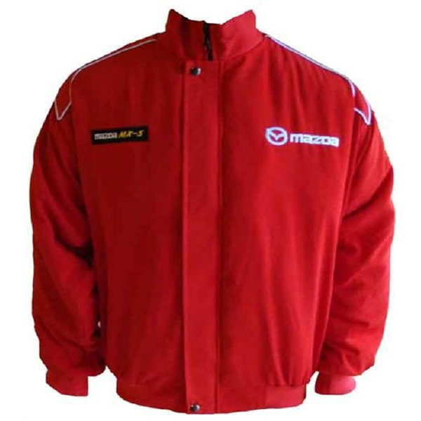 Race Car Jackets. Mazda MX-5 Racing Jacket Red