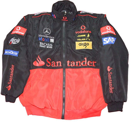 Mercedes Benz Santander Racing Jacket,