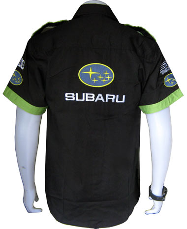 subaru rally team t shirt