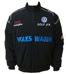 VW Volkswagen Golf R Racing Jacket Dark Blue