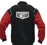 Chrysler Hemi C Logo Racing Jacket Black and Red