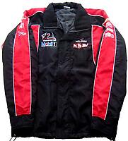 Holden WRC Jacket Black and Red Trim