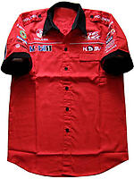 Holden Racing Shirt Red with Black Trim