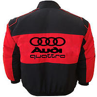 Audi Racing Jacket Black and Red