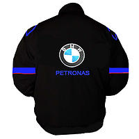 BMW Petronas Racing Jacket Black and Royal Blue