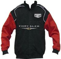 Chrysler Hemi C Logo Racing Jacket Black and Red