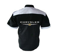 Chrysler Crew Shirt Black and White