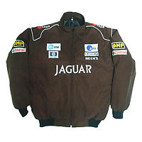 Jaguar Car Jacket Brown