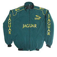 Jaguar Lear Dark Green Racing Jacket