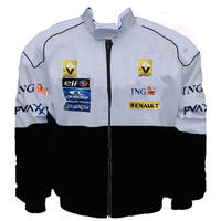 Renault ING F1 Racing Jacket Black and White
