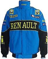 Renault F1 Racing Jacket Blue and Black