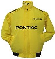 Pontiac Solstice Racing Jacket Yellow