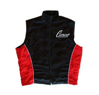 Camaro Vest Black and Red